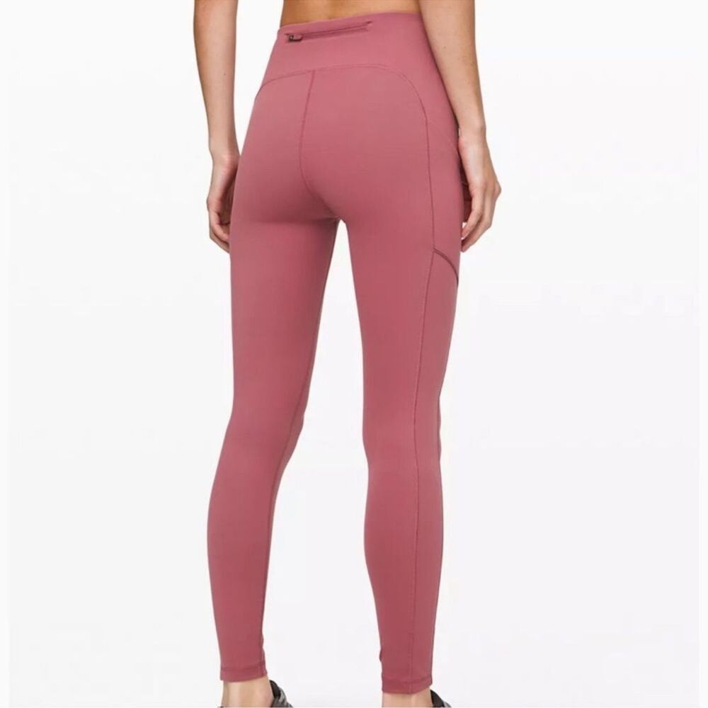 Lululemon Speed Up Tight 28” * Full on Luxtreme In Moss Rose SZ 6